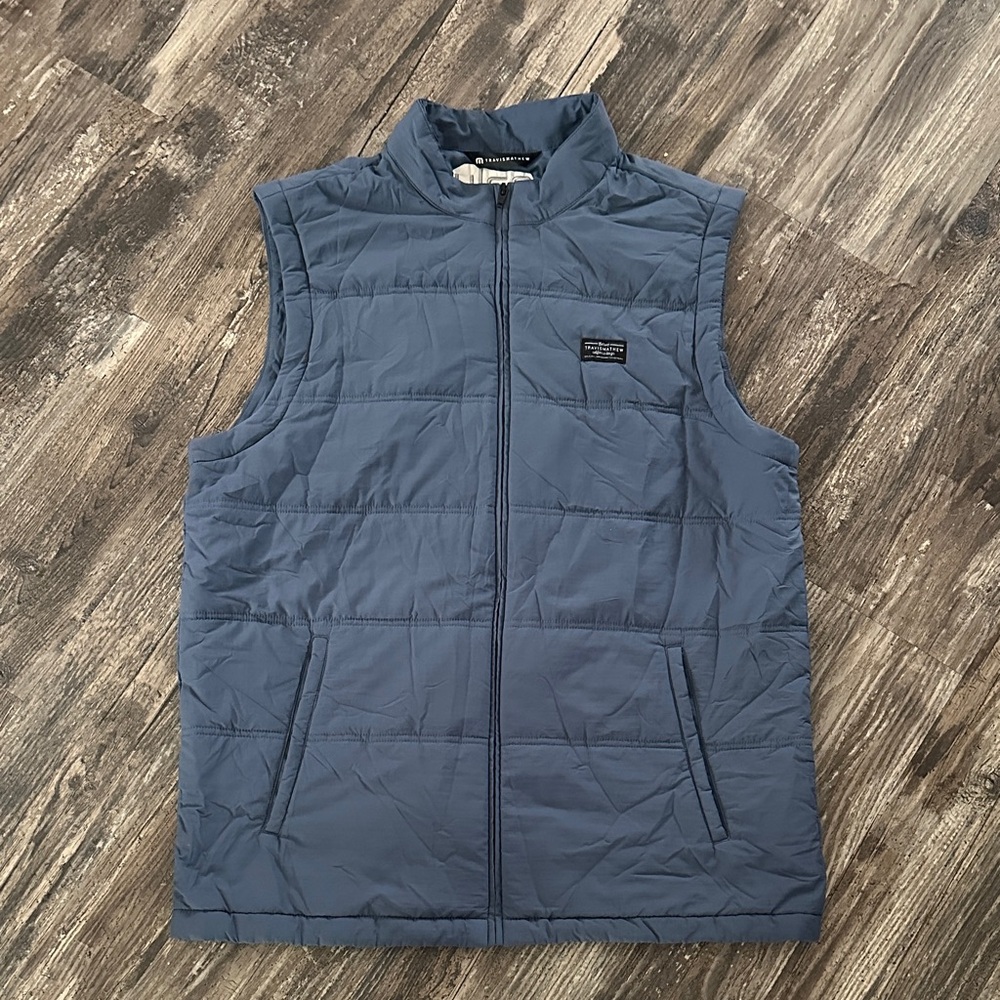 Travis Mathew Puffer Vest Men's Size L